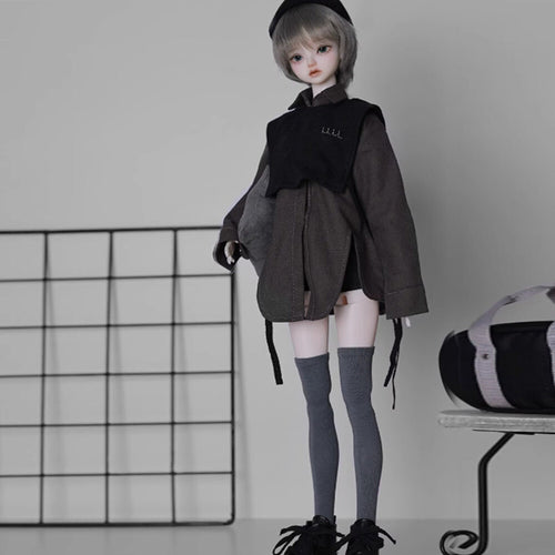 1/4 BJD Doll Ball Joint Doll Casual style Girl Bare Doll Toy Handmade Gifts New