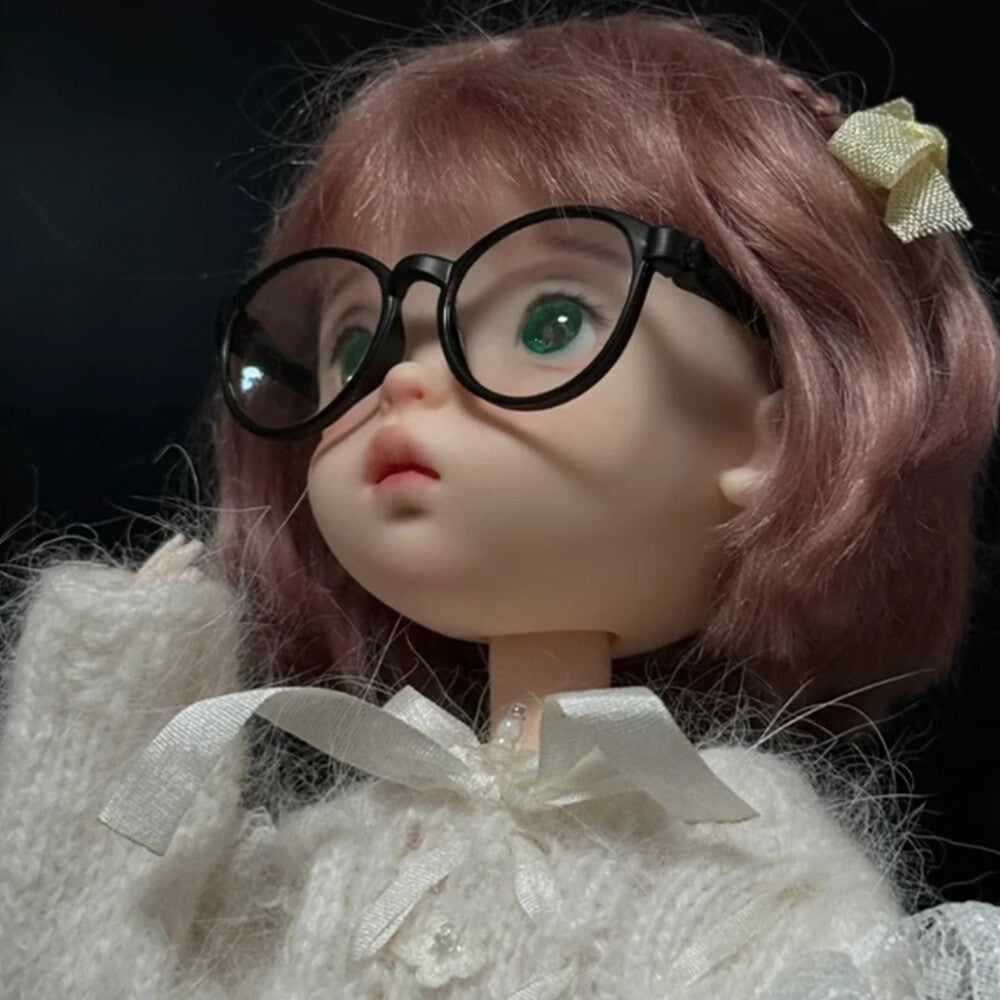 BJD 1/6 Doll SD Jointed with Face Makeup Big Eyes Resin Girl Handmade Brand New
