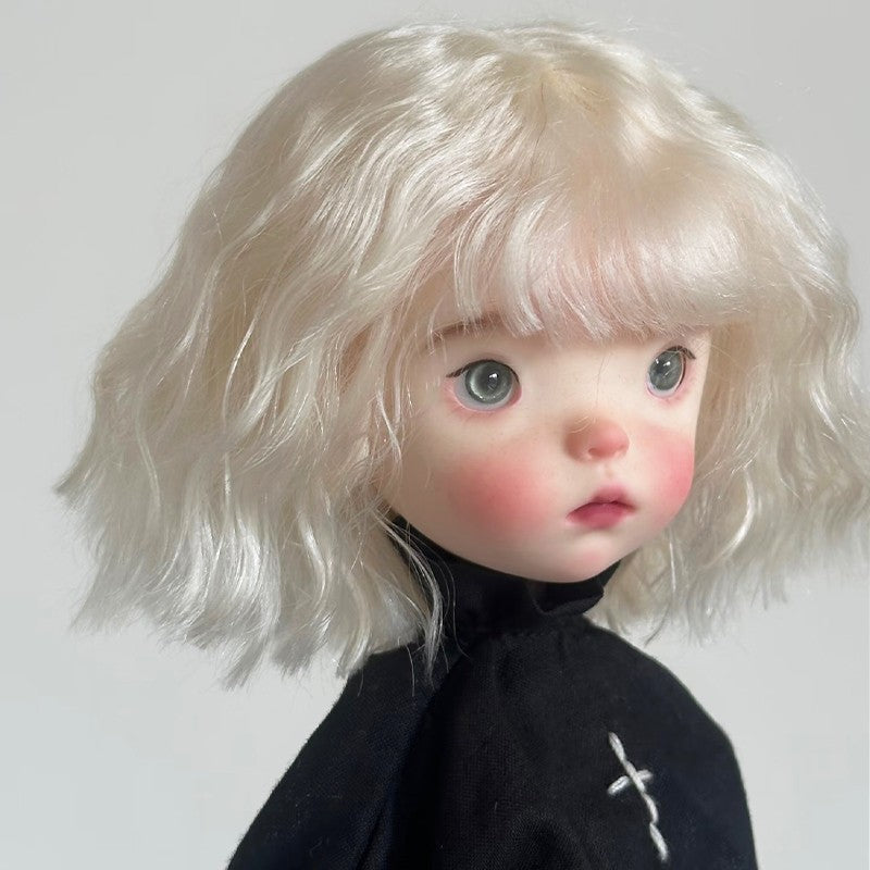 Landoudou Girl Gift Handmade 1/6 BJD Doll Resin Joint Bare Doll Eyes Face Makeup-