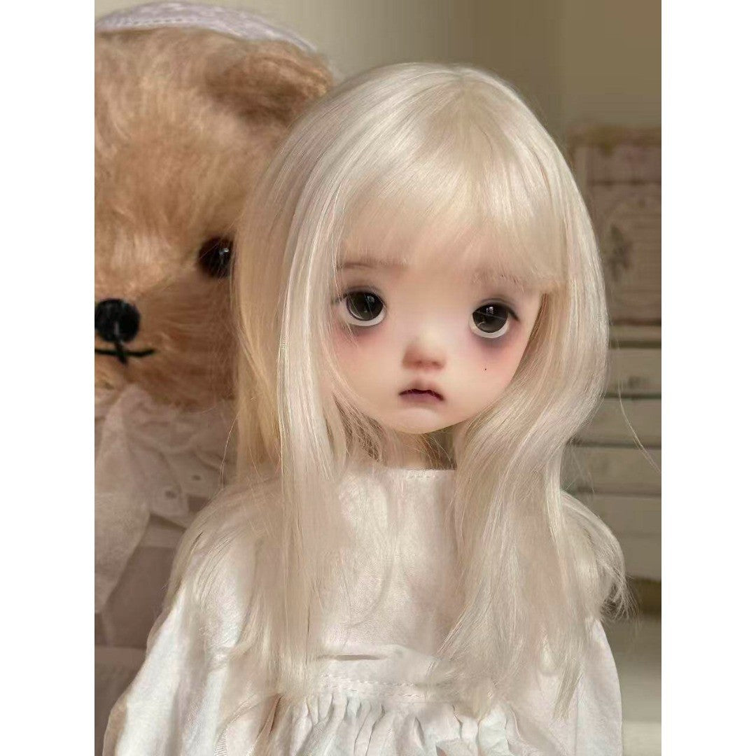 Full Set Girl 1/6 BJD Bare Doll Resin Joint Special Face Makeup Free Eyes Gifts