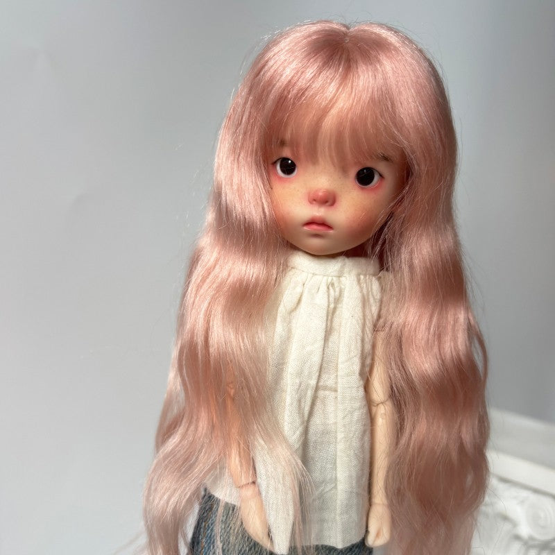 Landazz Dolls Wigs BJD 1/6 Doll Wig Landoudou Hair Soft Mohair Girl DIY Toy Gift