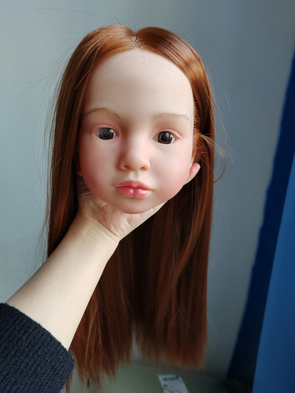 40inch Toddler Girl Reborn Dolls Aloenka Painted Kit Rooted Hair With Cloth Body