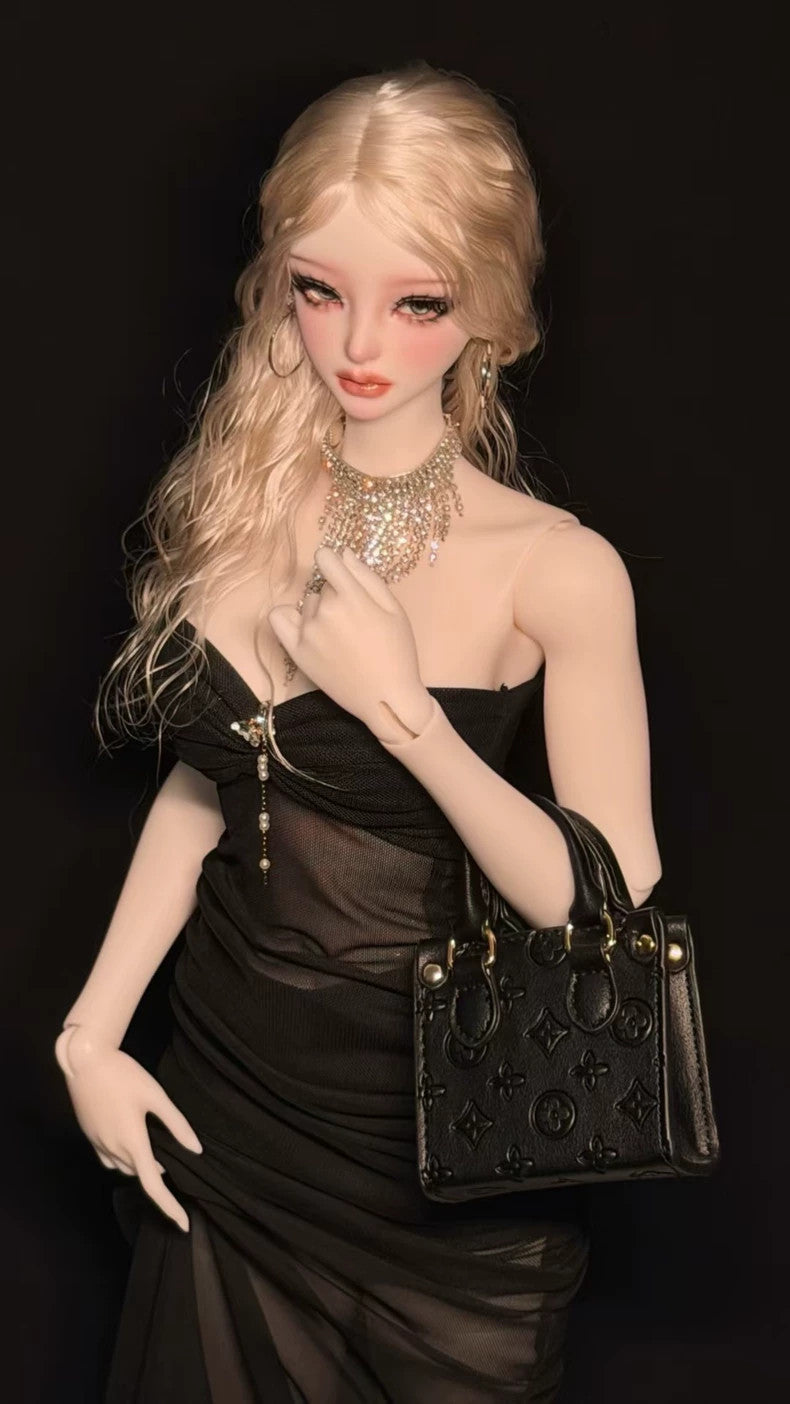 Sexy Long Chiffon Skirt Tulle Dress Doll Clothes for 1/3 1/4 BJD Doll Girl Women