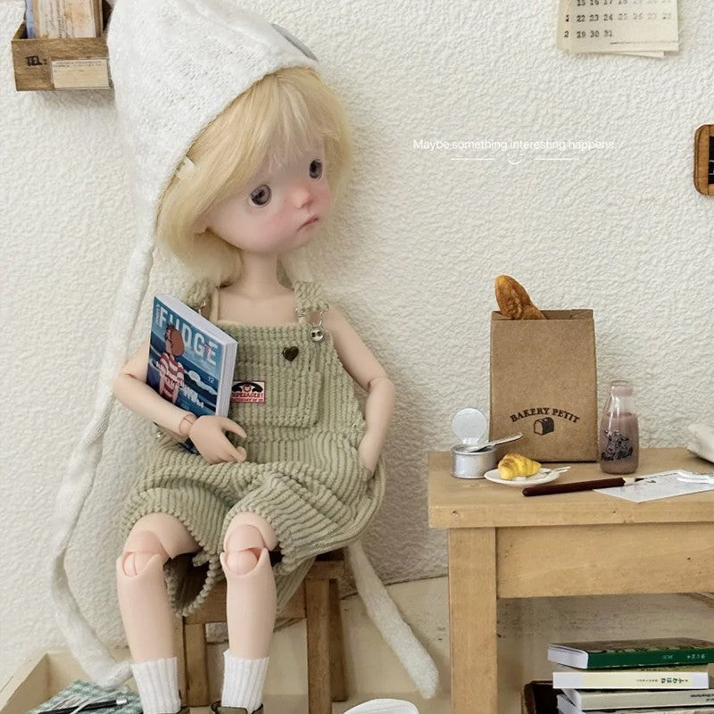 Handmade 1/6 Bare Doll BJD Sweet Girl Doll Ball Jointed Doll Eyes Face Makeup