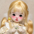 1/6 BJD Doll Girl Bare Doll Handmade Resin Jointed Eyes Face Makeup Figure Toys-