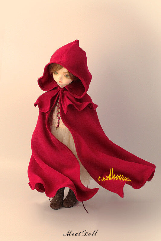 Custom Blythe 1/6 1/4 1/3 Uncle ID BJD Clothes Retro Shawl Cloak Cape Aluminum Wires