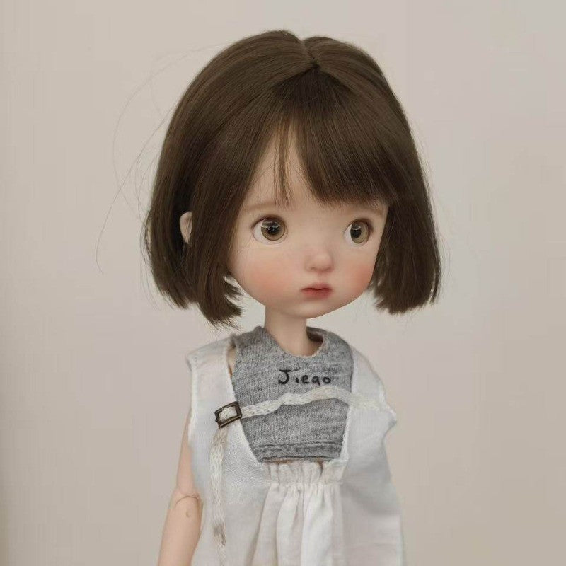 Cute Girl 1/6 Full Set BJD Doll Resin Joint Bare Doll Eyes Face Makeup DIY Gifts