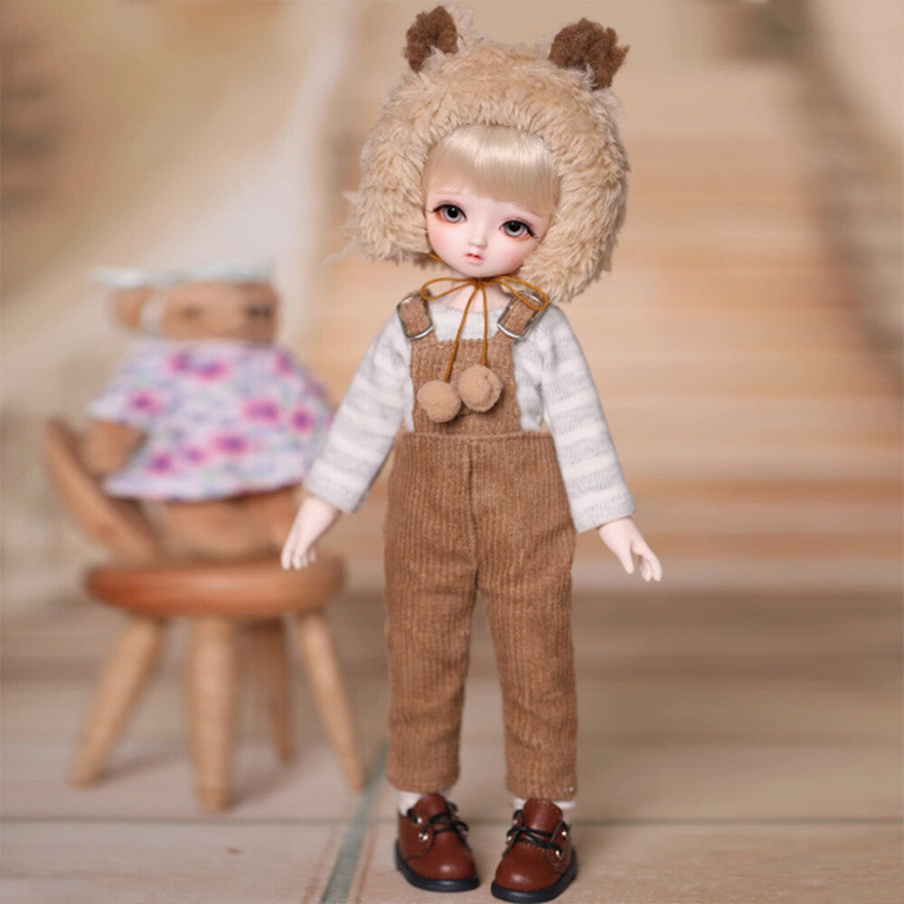 Exquisite Lucile Girl 1/6 BJD Doll Ball Joint Doll Resin Eyes Full Set Xmas Gift
