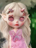 Handmade Custom Blythe Doll With Outfits Wig Horns Fantasy Girl 1/6 Doll BJD Toy