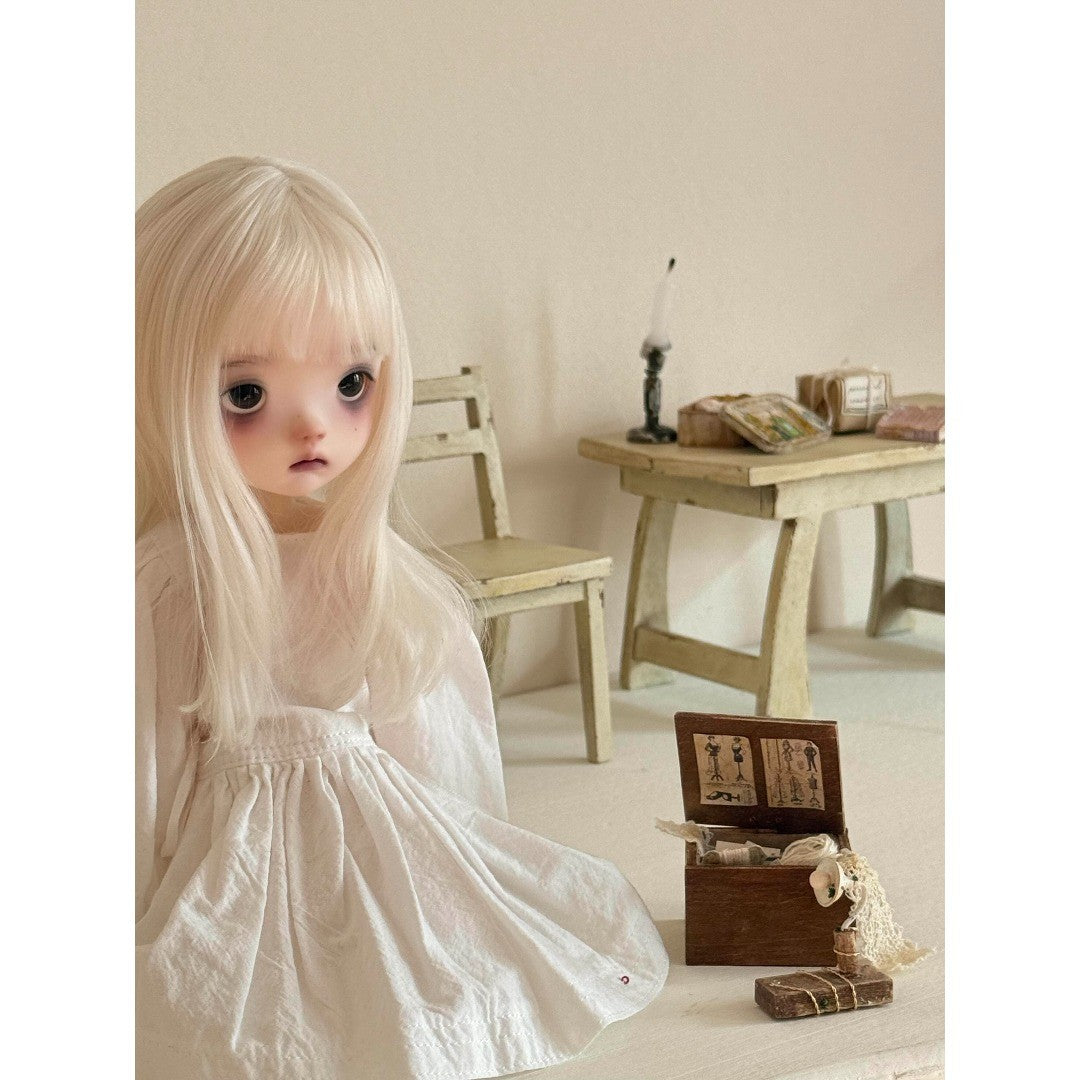 Full Set Girl 1/6 BJD Bare Doll Resin Joint Special Face Makeup Free Eyes Gifts