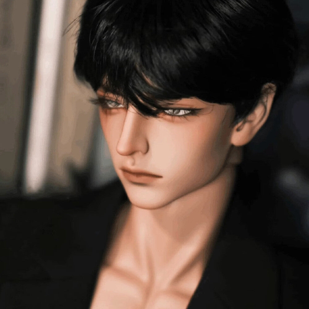 1/3 BJD Doll Resin Joints Male Bare Doll Handsome Boy with Face Makeup Eyes Gift-