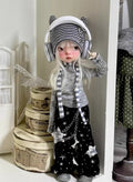 Full Set BJD Doll 1/6 Landoudou Face Makeup Wig Clothes Hat Shoes Girl DIY Gifts
