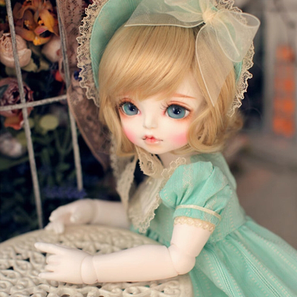 Exquisite Shasha Girl 1/4 BJD Doll Ball Joint Doll Resin Eyes Full Set Xmas Gift