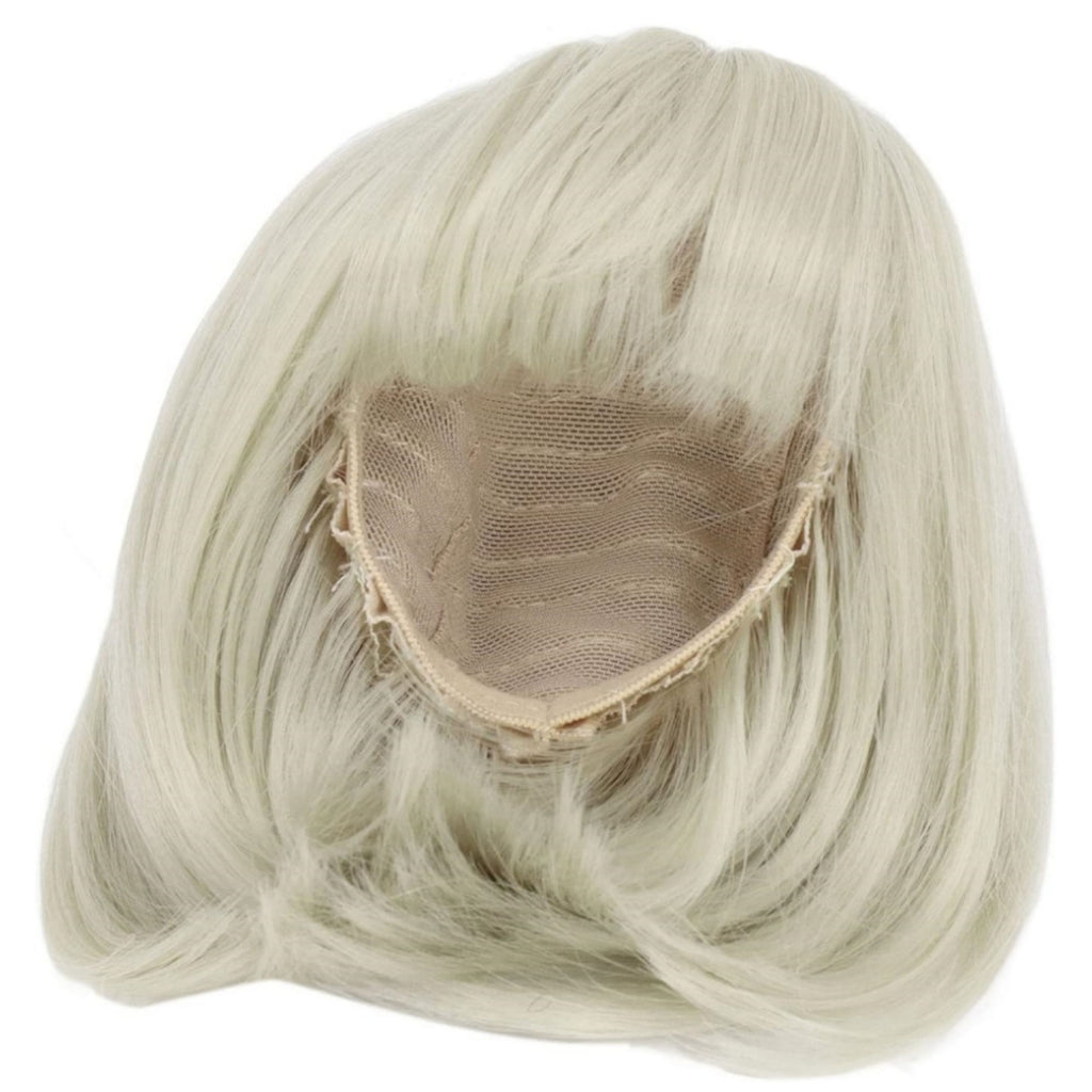 New 1/6 1/4 1/3 BJD SD Doll Short Wig Soft with Neat Bang Ball Jointed Doll Hair