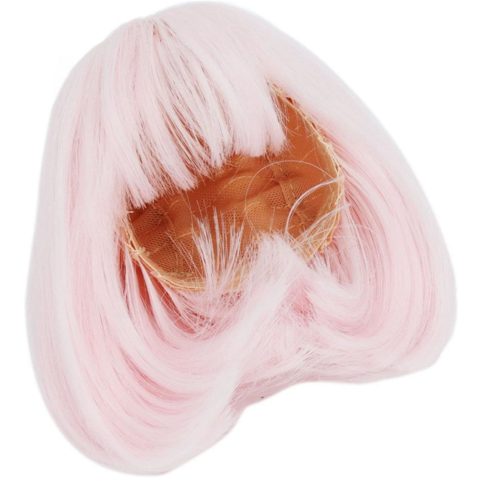 New 1/6 1/4 1/3 BJD SD Doll Short Wig Soft with Neat Bang Ball Jointed Doll Hair