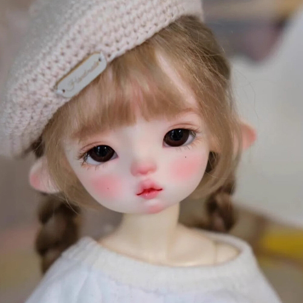 Handmade 1/6 BJD Doll Lovely Girl SD Ball Jointed Bare Doll Eyes Face Makeup Toy