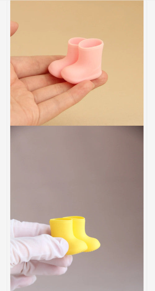 3.5cm*1.7cm Rain Shoes Blythe Boots BJD 1/6 Doll Accessories Fit OB22 OB24 Azone