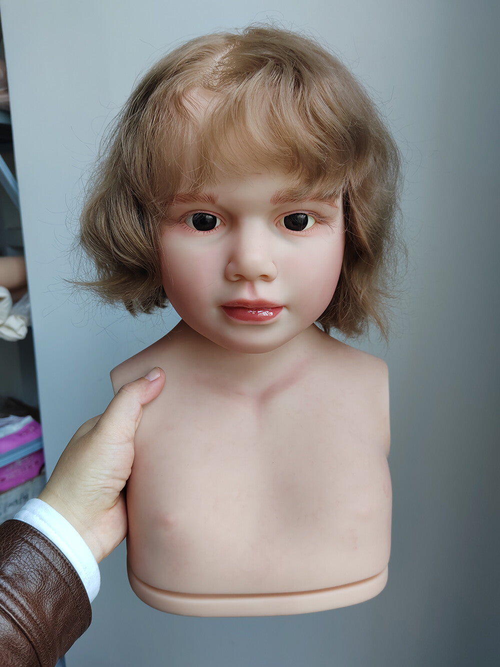 40" Artist Painted Reborn Doll Kit Toddler Girl Boy Unassembled with Cloth Body