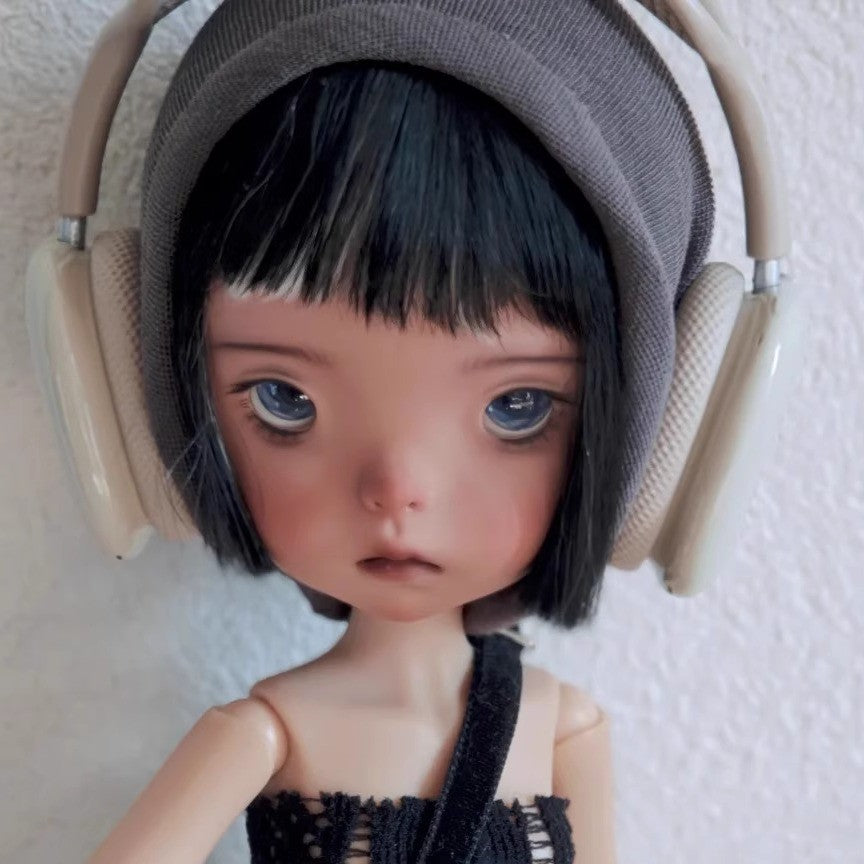 Handmade Landoudou 1/6 Bare Doll BJD Doll Girl Jointed Doll Eyes Face Makeup Toy-