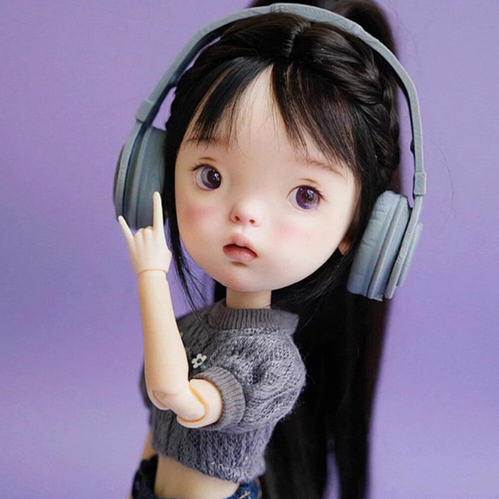 BJD 1/6 Lovely Doll SD Jointed with Face Makeup Special Body Resin Girl Handmade