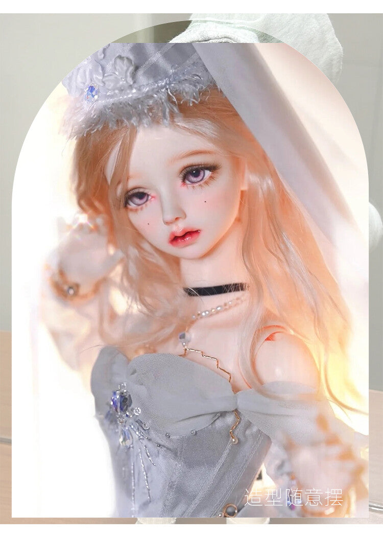 1/3 BJD Doll Girl Female Bare Body LMRoselyn with Face makeup Eyes Resin Gifts