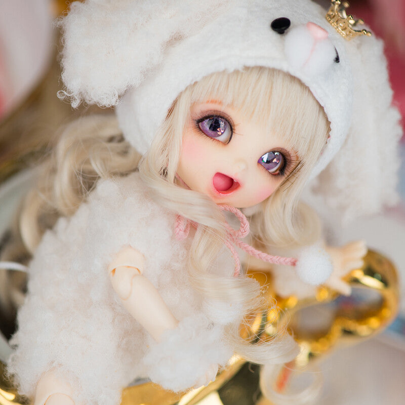 BJD 1/8 SD Doll Ball Jointed Girl + Face Makeup + Wigs + Clothes FULL SET Gift