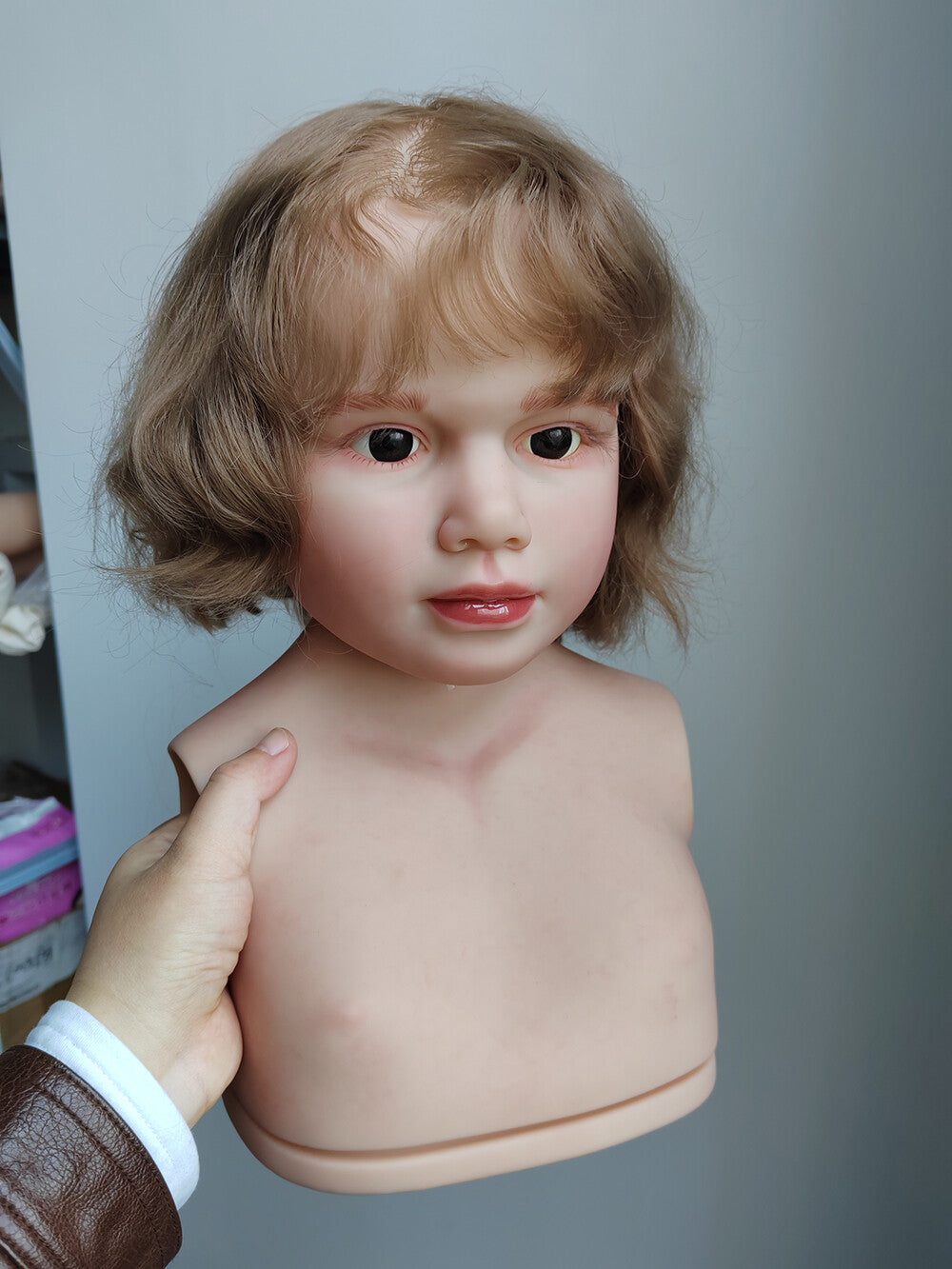 40" Artist Painted Reborn Doll Kit Toddler Girl Boy Unassembled with Cloth Body