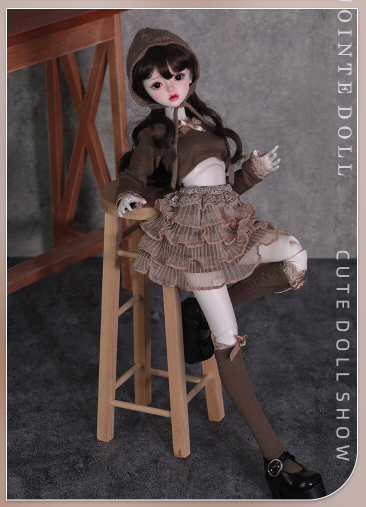 Full Set 1/4 Resin BJD Doll SD Ball Joint Doll Sexy Girl Women Handmade Gifts