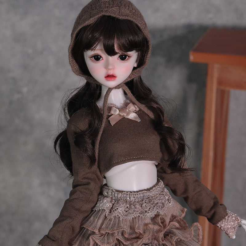 Full Set 1/4 Resin BJD Doll SD Ball Joint Doll Sexy Girl Women Handmade Gifts