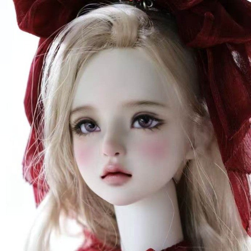 Handmade Resin Ball Jointed 1/3 Nude BJD Doll Eyes Face Makeup Delicate Girl Toy