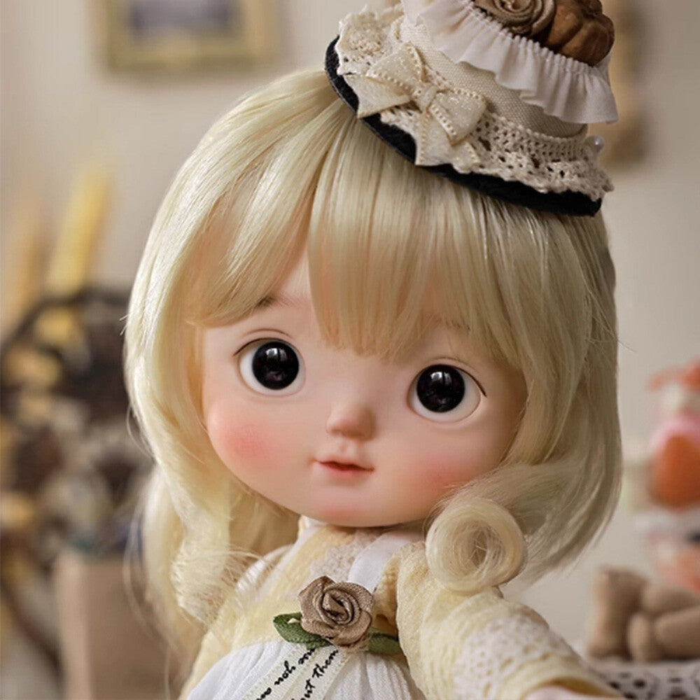 1/6 BJD Doll Ball Joint Doll Full Set Doll Kimono Girl Cake Dress Holiday Gift