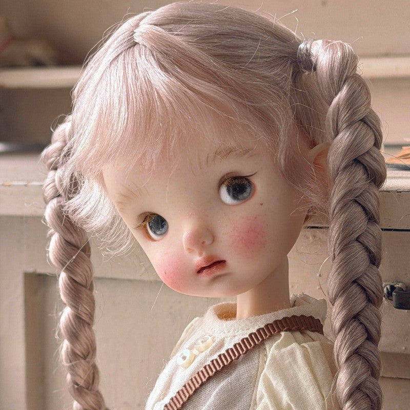 1/6 BJD Doll Resin Joint Bare Doll Eyes Face Makeup Full Set Landoudou Girl Gift