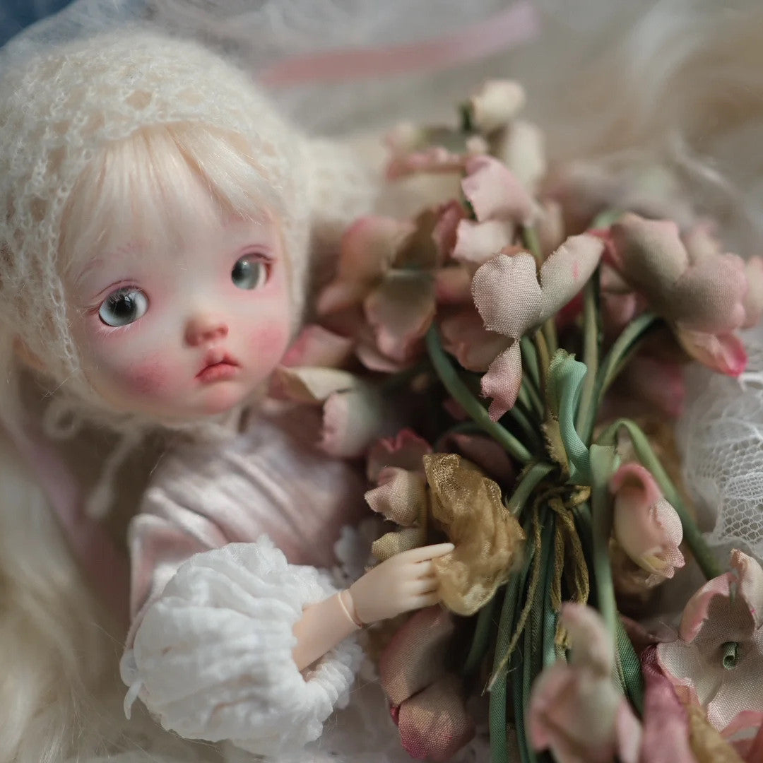 1/6 BJD SD Doll Resin Nude Body Free eyes Face make up Lovely Girl Woman DIY Toy