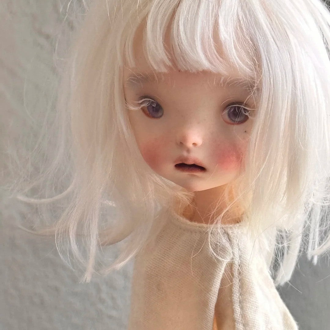 1/6 BJD Doll Resin Joint Landoudou Bare Doll Eyes Face Makeup Girl Doll Gift Toy-