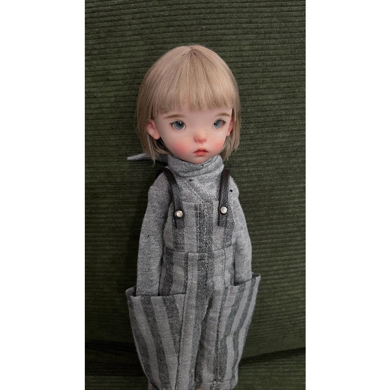 Landoudou 1/6 BJD Doll Girl Resin Jointed Body Head + Eyes + Face Makeup DIY Toy