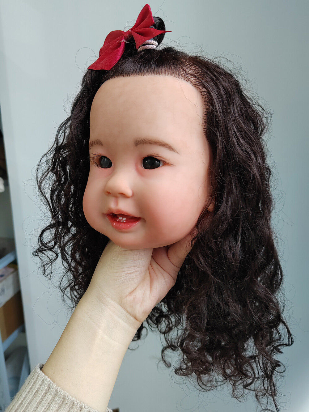 Custom Made Artist Genesis Painted Reborn Doll Kit 28in Unassembled Baby Rooted Hair Toddler Girl XMAS Toy-