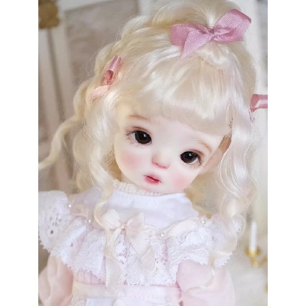 1/6 BJD Doll SD Resin Joint Eyes Face Makeup Cute Baby Girl Doll Bare Doll Gift