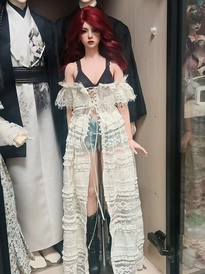 BJD 1/4 1/3 SD MSD Doll Clothes Beach Dress Bra Tops Shorts Girl Bohemia Outfits