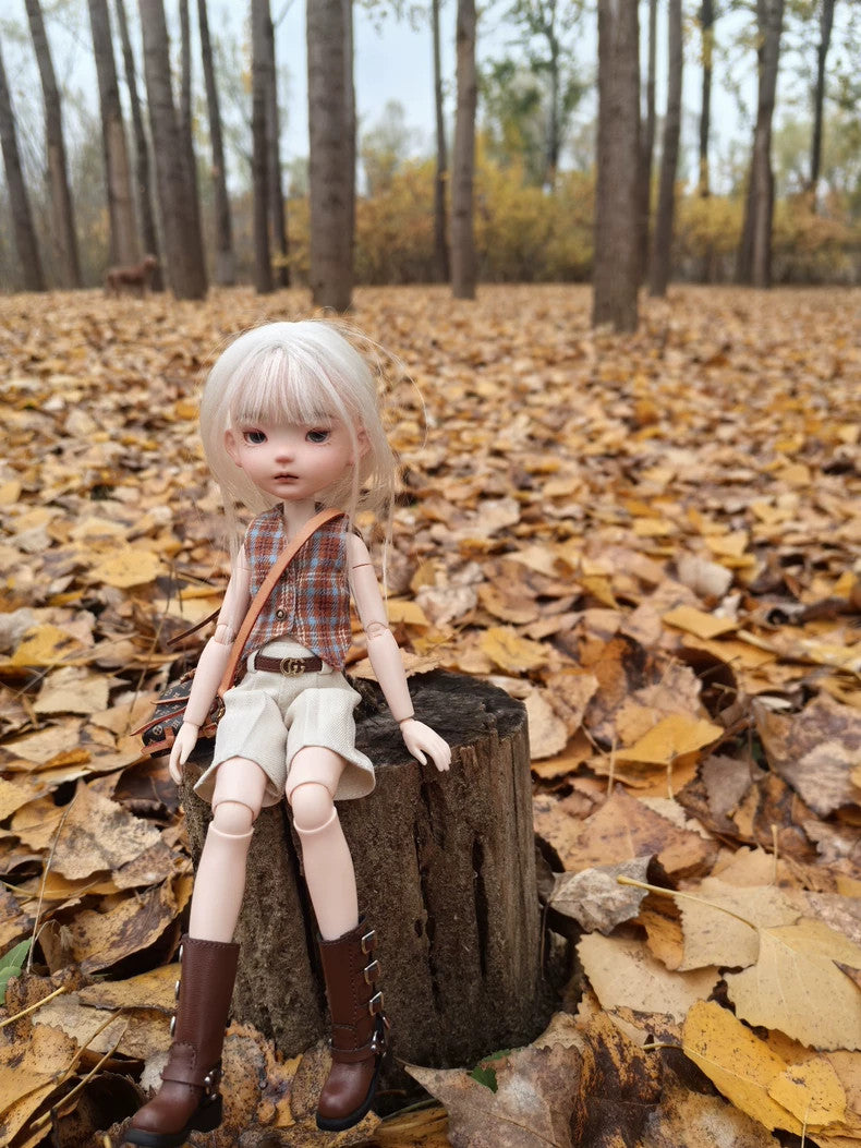 BJD Clothes Vest Shorts for 1/6 Landoudou BJD doll blythe ob22 ob24 Outfits Set