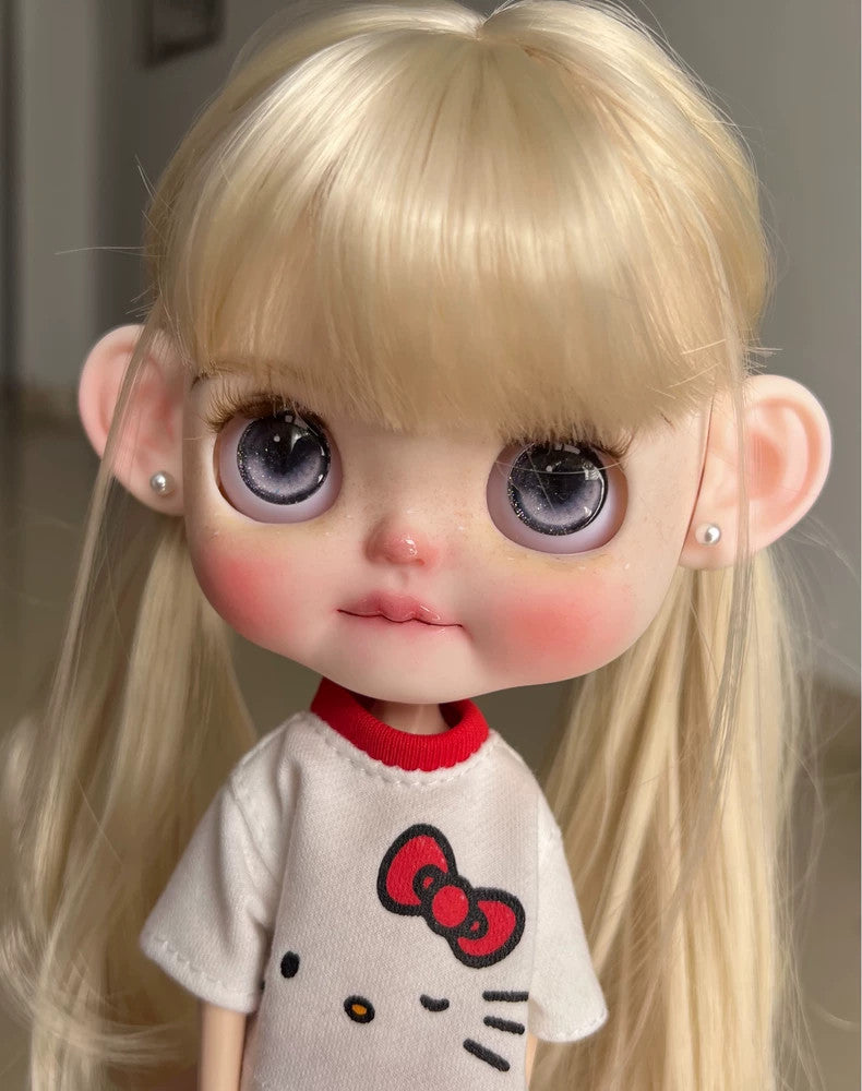 Handmade Blythe Doll Custom With Outfits Wig Hair 1/6 BJD Dolls Girls Kids Gift