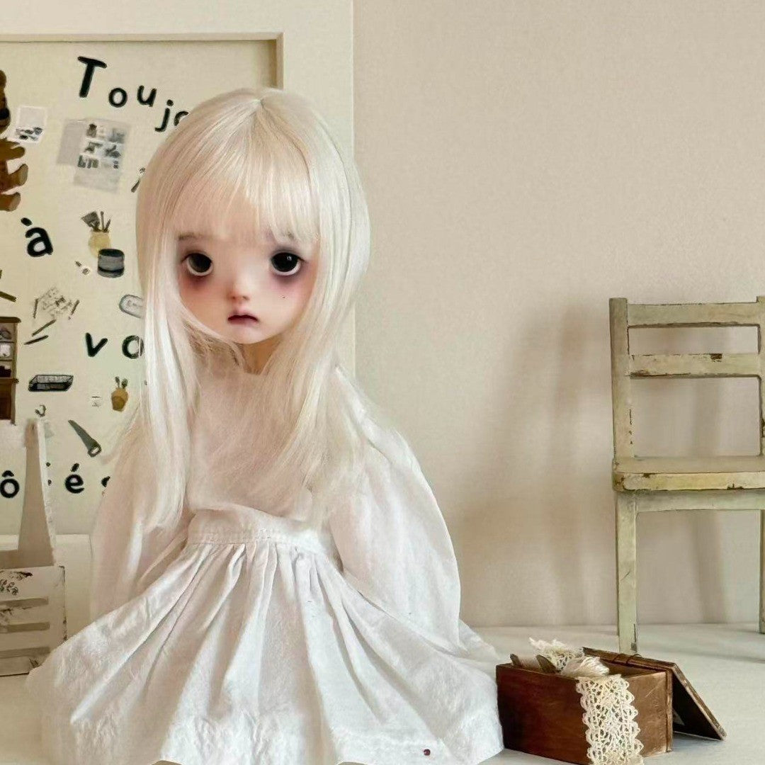 Full Set Girl 1/6 BJD Bare Doll Resin Joint Special Face Makeup Free Eyes Gifts