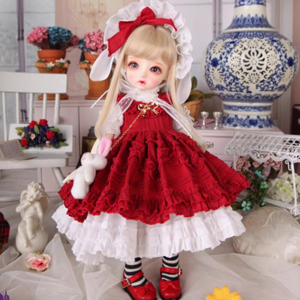 1/6 BJD Doll SD Jointed with Face Makeup Delicate Aristocrat Girl Toy Xmas Gift