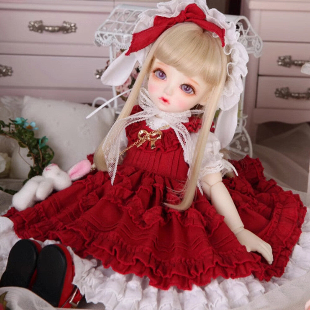 1/6 BJD Doll SD Jointed with Face Makeup Delicate Aristocrat Girl Toy Xmas Gift