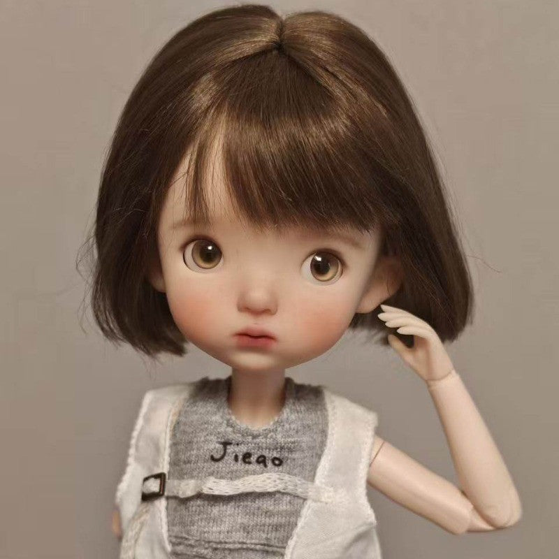 Cute Girl 1/6 Full Set BJD Doll Resin Joint Bare Doll Eyes Face Makeup DIY Gifts