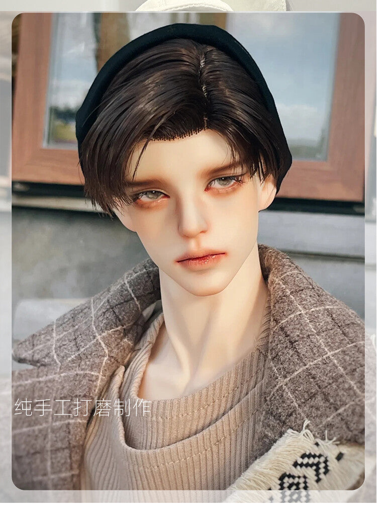 1/3 BJD Doll Strong Man Face Makeup Eyes Bare Body Flexible Joints Collect Gifts