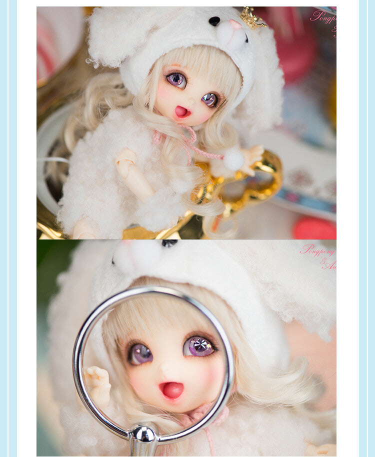 BJD 1/8 SD Doll Ball Jointed Girl + Face Makeup + Wigs + Clothes FULL SET Gift