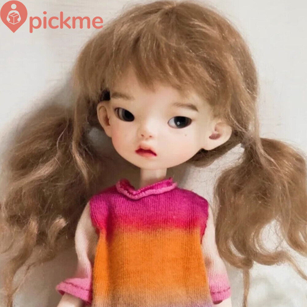 1/6 BJD Doll with Resin Special Body Type Cute Not Happy Girl Bare Girl Gift-