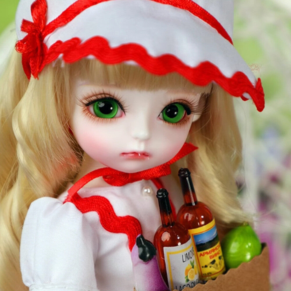 Exquisite 1/6 BJD Doll Ball Joint Doll Resin Eyes Melissa Girl Full Set Gift Toy