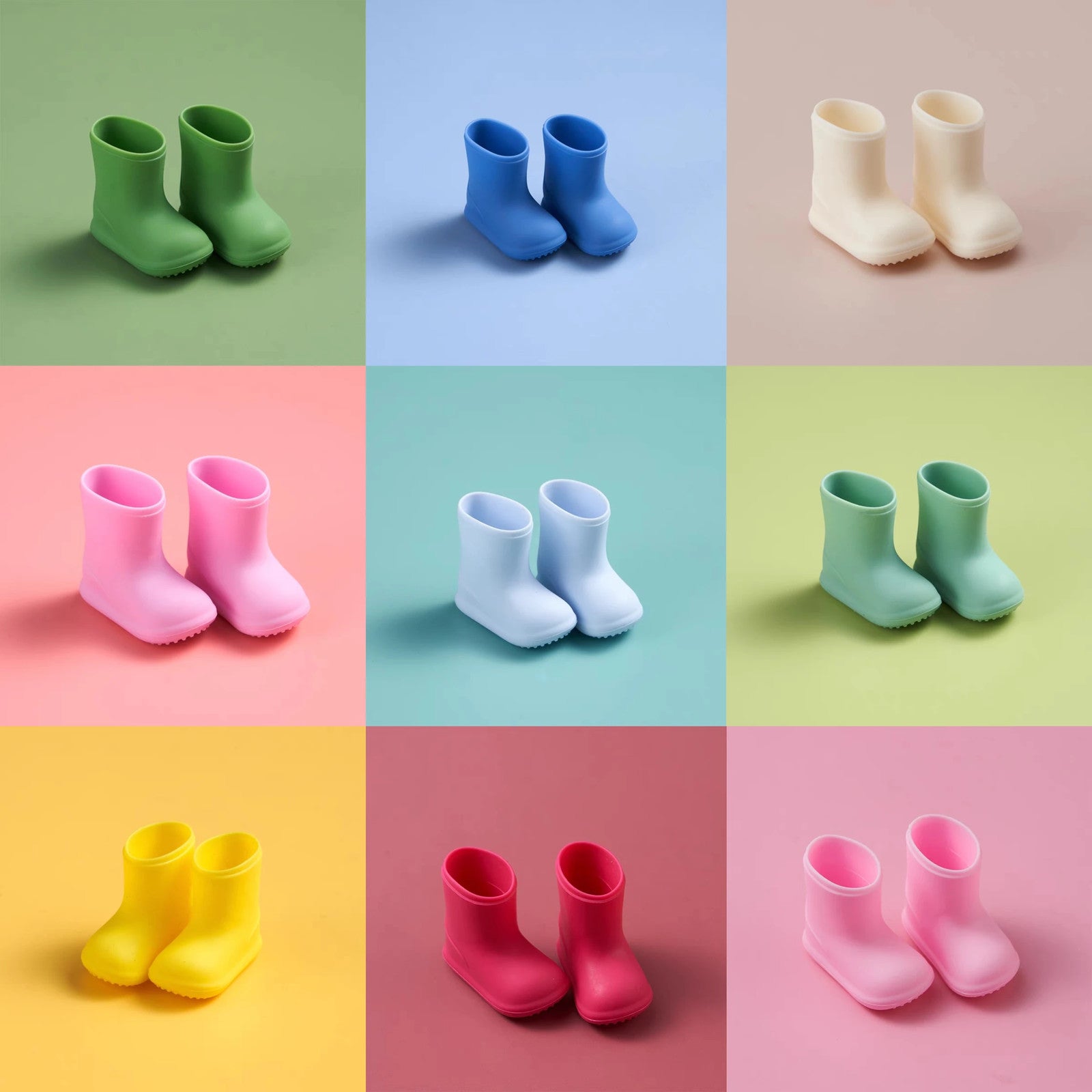 3.5cm*1.7cm Rain Shoes Blythe Boots BJD 1/6 Doll Accessories Fit OB22 OB24 Azone