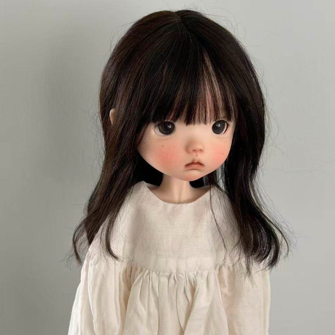 Handmade 1/6 BJD Doll SD Jointed Face up Eye Resin Girl Bare Doll Full Set Gifts
